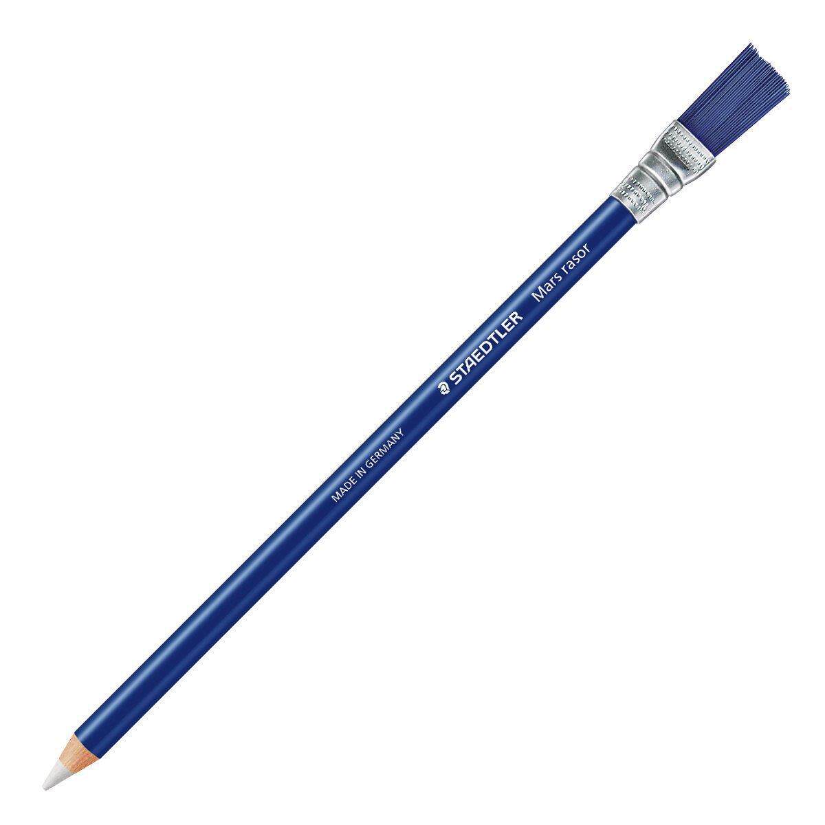 施德楼STAEDTLER526 61可擦圆珠笔油墨打字橡皮+尾刷橡皮笔