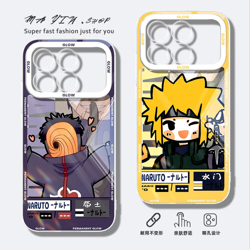 适用红米k90手机壳火影忍者k90promax透明手机套redmik80软外壳二次元k80pro全包防摔k70至尊版60e动漫50pro,3C数码配件,手机保护套/壳,淘宝优惠券,粉丝福利购,淘宝优惠卷