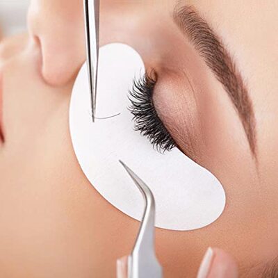 极速ZERNBER 100Pairs eye pads lash extensions Grafting eyela