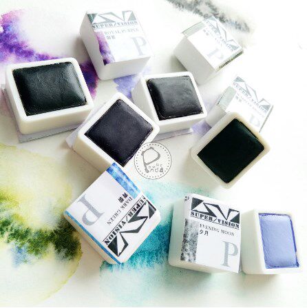 极速super vision watercolor paint master class real natural