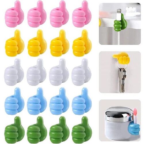 极速Hooks Adhesive Key Hook Cable Organizer Wall Hooks Adhes