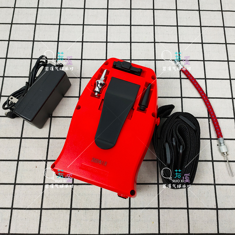 长条气球电动充气机充气泵充电款CD607小丑街卖表演260充气工具