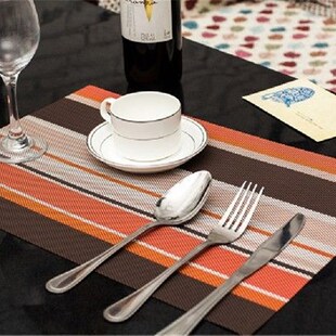 极速4PCS/Lot Kitchen Dinning Table Placemat Napkins Heat