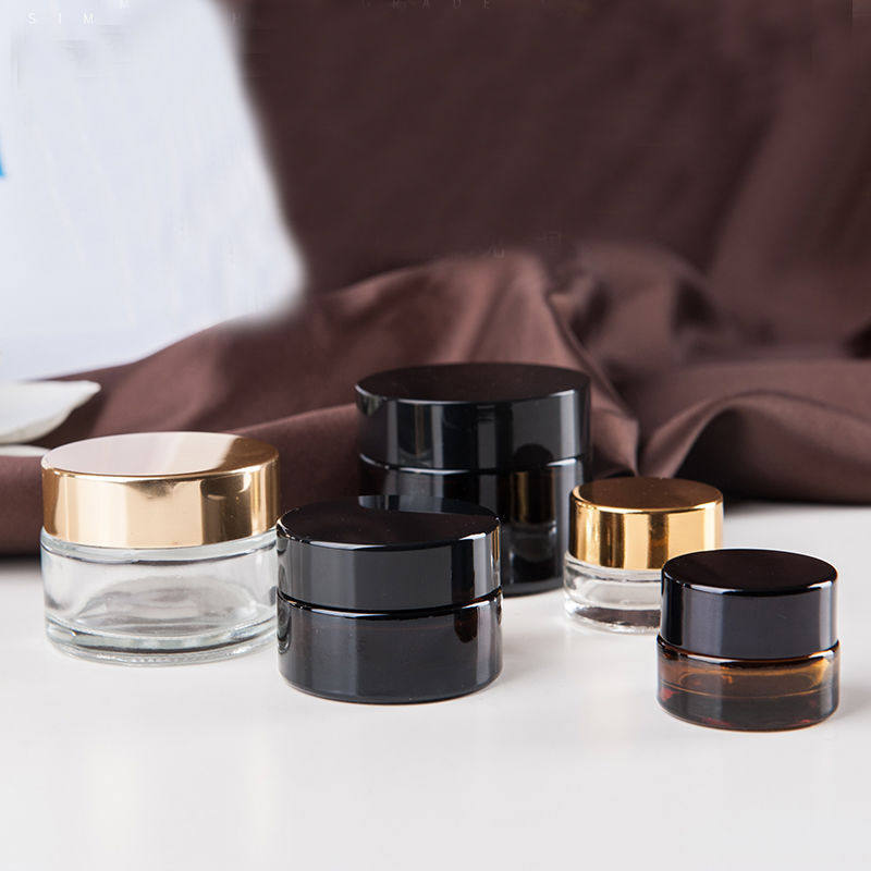 透明棕色便携玻璃化妆品分装空瓶子膏霜瓶眼霜面霜瓶遮光精油瓶,家庭/个人清洁工具,喷瓶/面霜分装瓶,淘宝优惠券,粉丝福利购,淘宝优惠卷