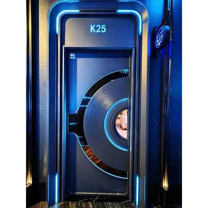 Ktv防火门隔音门包房门夜光吧专用不锈钢花厅定制盒子网红门