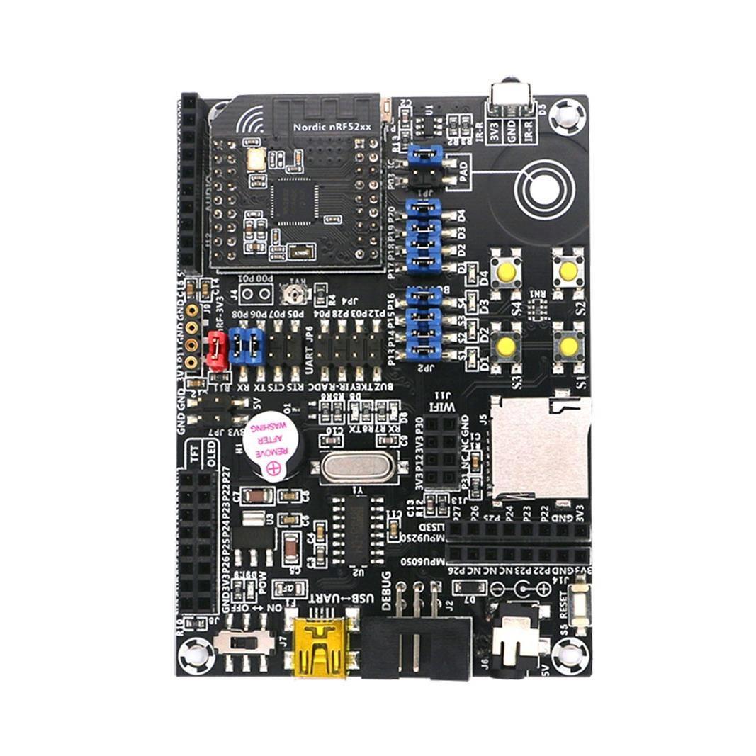 nRF52832开发板蓝牙5.0BLE超低功耗Mesh组网ANT/NFC/2.4G/nRF52DK