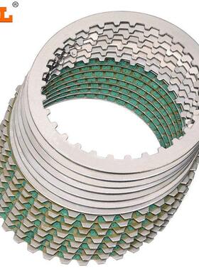 适用于哈雷Xl1200N Xl883 X48离合器片1340胀片1200摩擦片木板铁