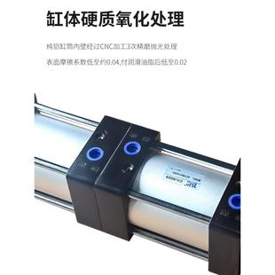 多位置串联气缸倍力增压气缸大推力冲压机铆压机SCT50x63x80X100