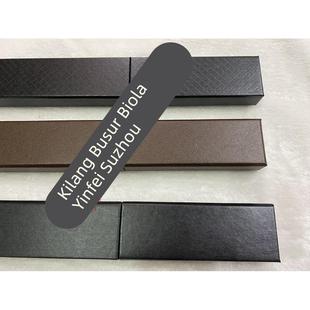 小提琴琴弓盒中提琴弓盒大提琴弓盒4/4硬纸板弓盒钻石纹咖啡包邮