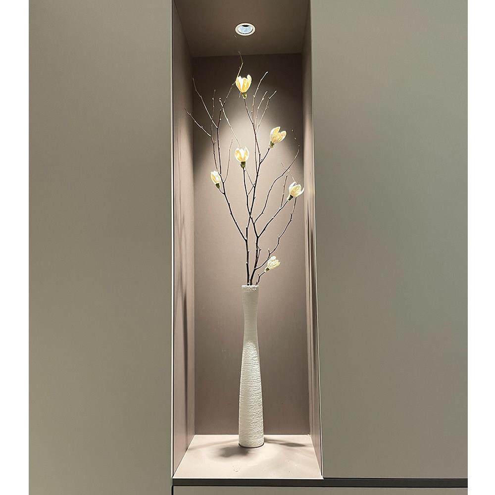 北欧长版细高陶瓷花瓶干 干燥花插花器白色电视柜开 放格玄关柜装,家居饰品,花瓶,淘宝优惠券,粉丝福利购,淘宝优惠卷