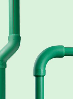 浙江PPR伟星管件4分6分ppr水管绿色冷热通用热熔正品20管25管