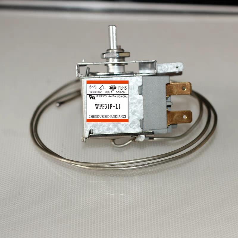 冰柜温控器冷冻柜温度控制调节开 关WPF31P-L1急冻冷柜配件通用件