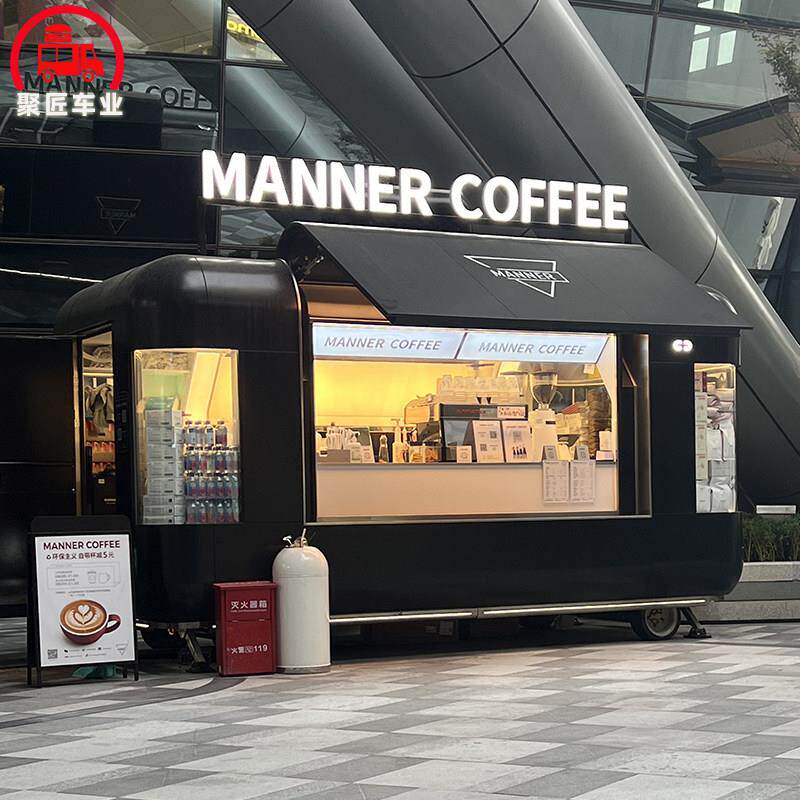 网红移动餐车多功能小吃车商用云仓餐厅奶茶摆摊小吃车美食房车