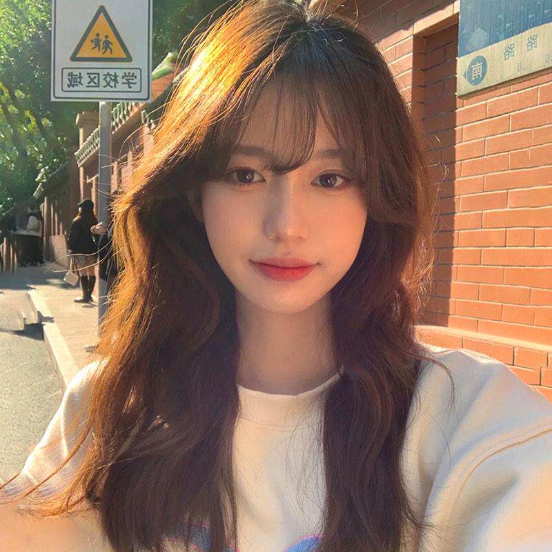 假发女长卷发羊毛卷全头套式自然Lolita自然罗莉塔圆脸女生网红jk
