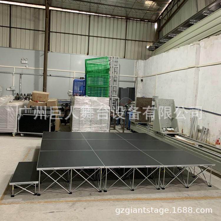 婚庆网架组合伸缩拉网舞台出口品质舞台4ftx4ft铝合金舞台
