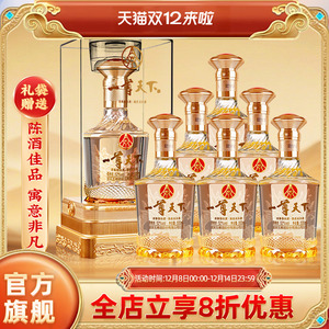 五粮液一尊天下浓香型52度白酒500ml*6瓶