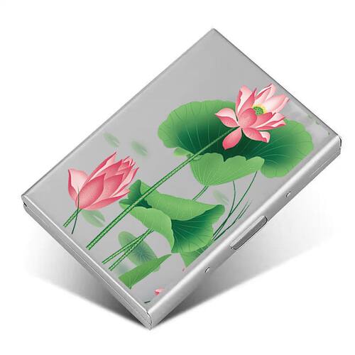金属高档金属卡包印花精美卡盒