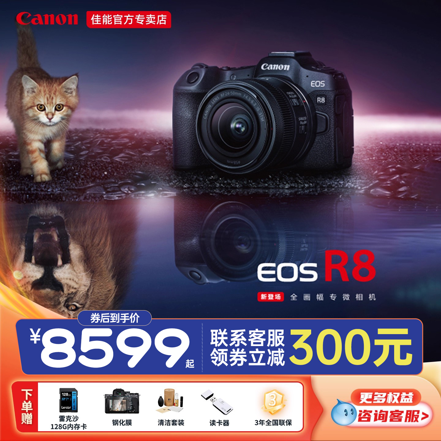 Canon/佳能R8微单数码相机