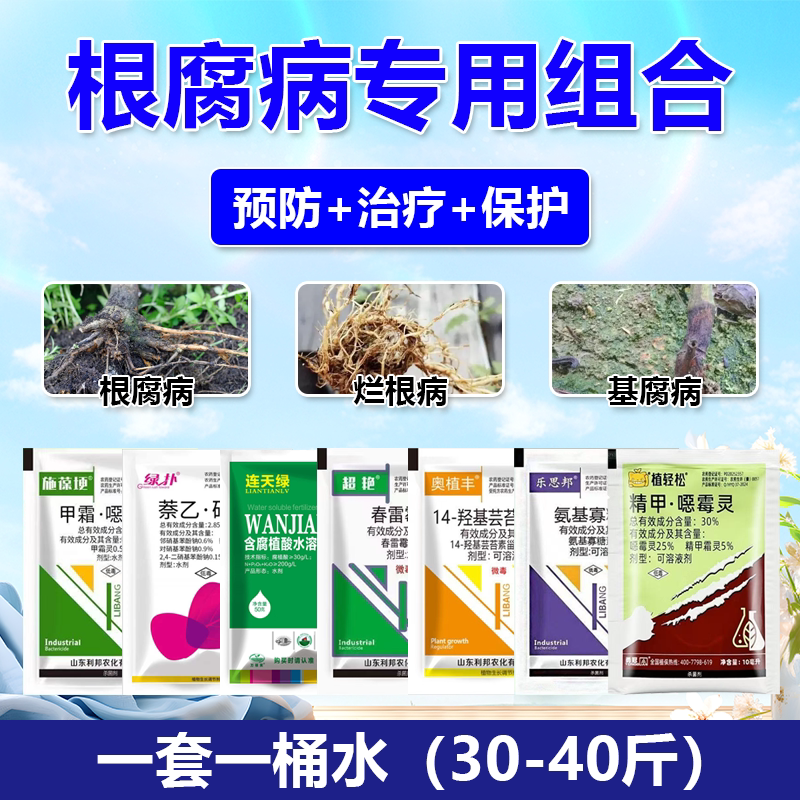根腐病专用组合套餐生根防腐套餐杀菌剂