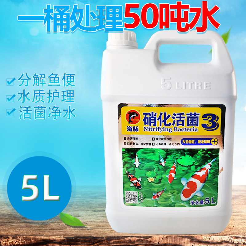 海豚鱼池锦鲤鱼药水万能疾病治疗杀菌消毒除虫烂肉硝化细菌鱼药水