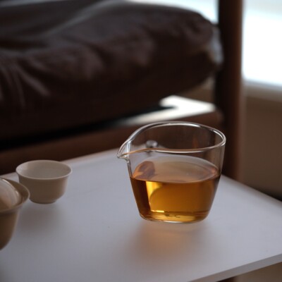 安藤雅信耐高温玻璃公道杯分茶器