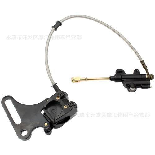 越野摩托车配件110 125cc 140cc CRF XR后刹车总成上下泵卡钳15MM