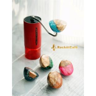 手摇磨豆机彩球 大号摇把头 70YF司令官C40代用 稳定木彩脂