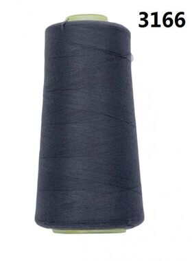 缝纫线深灰色40s/2 3000码高速聚酯纤维线