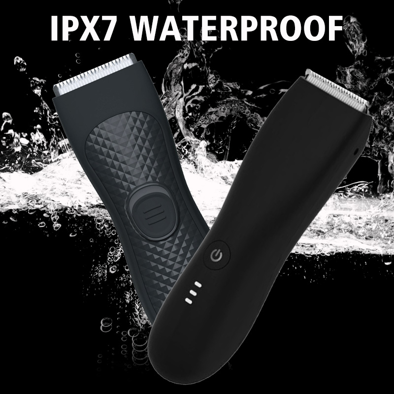Men's Electric Groin Hair Trimmer Pubic Hair Trimmer Bod