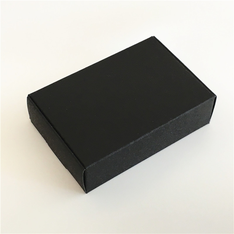 24Pcs Black Cardboard Packaging Boxes  Jewelry  Boxes Multip