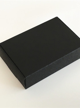 24Pcs Black Cardboard Packaging Boxes  Jewelry  Boxes Multip