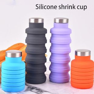 Collapsible Water Bottle Travel Outdoor Silicone Cup