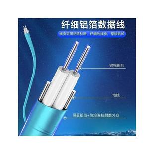 SATA3.0数据线铝箔6GB电脑硬碟线直头弯头反弯头SATA线2根包邮