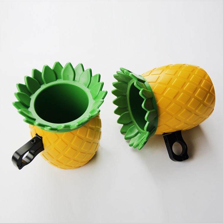 凤梨电动车水杯架水杯装饰架登山自行车水壶杯架雅迪爱玛通用