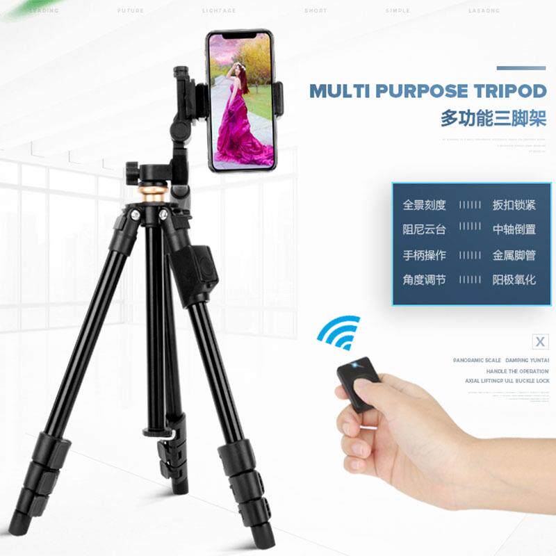 极速QQ160A160A蓝牙遥控支微摄影手机三 脚架便携旅行自拍直播落