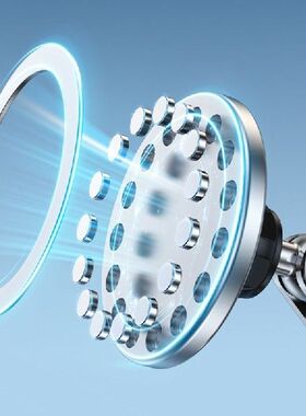 720 Rotate Magsafe Metal Magnetic Car Phone Holder Foldable