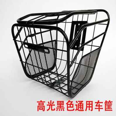 极速厂销电动车尾包后包挂包铁篮篮子前自行车篮学生固定蓝配件电