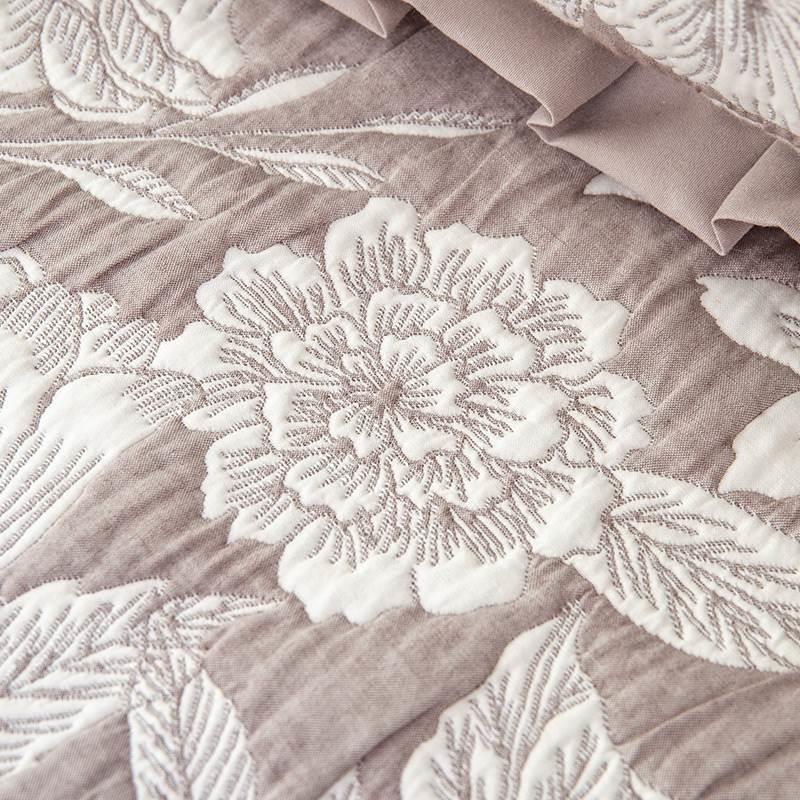 棉质提花布艺沙发垫四季通用沙发座垫美式欧式沙发套罩全盖布定制