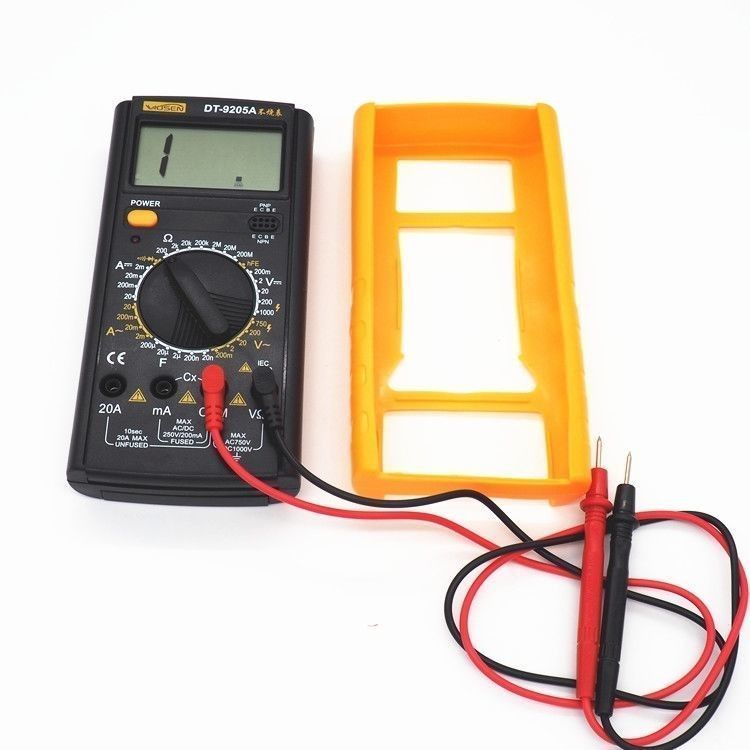 DT9205A数字万用表多功能电工高精度防烧蜂鸣大屏幕家用表笔包