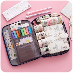 好货ncil Box Make Up Pencilcase Bullet Journal School Statio