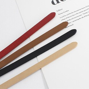 Fashion Knot Belts Women Leather Belts For Women Soft Knotte