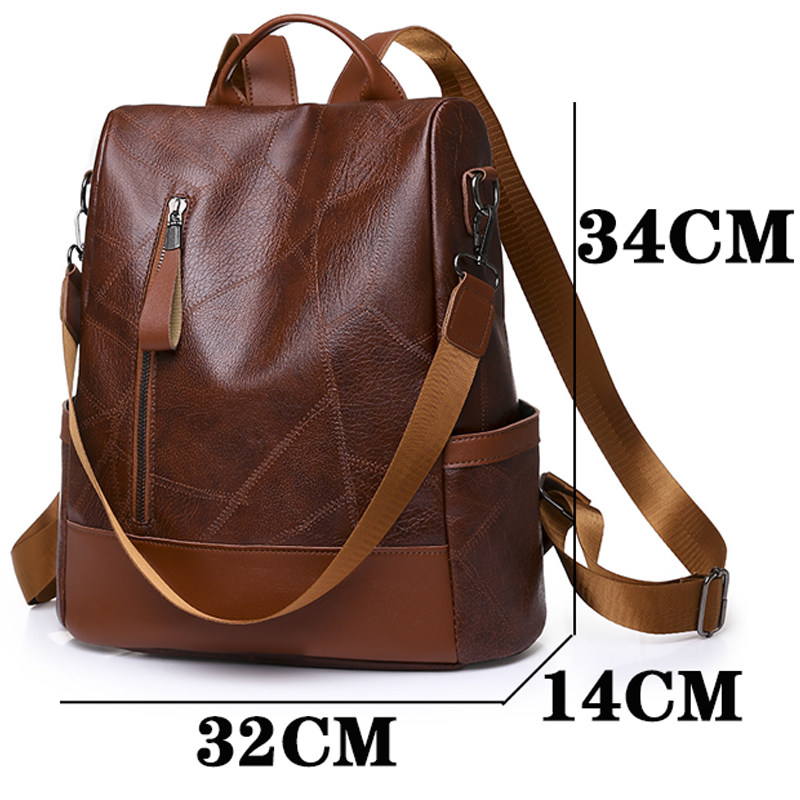 2022 New Hot Womens Backpack Designer High Quality Soft Le