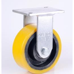 410PF10528R 底板184.15*133.35 高品质 锻打支架脚轮