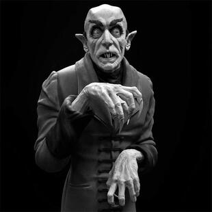 《吸血鬼1922》 诺斯费拉杜Nosferatu3D打印模型STL文件数据