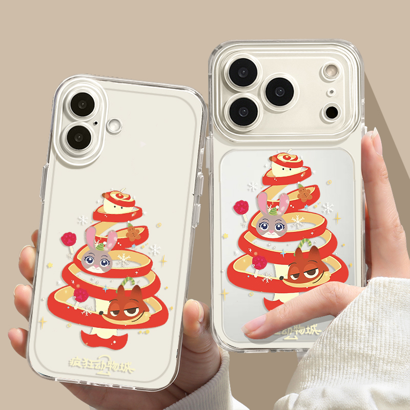 圣诞尼克朱迪圣诞树防摔软壳