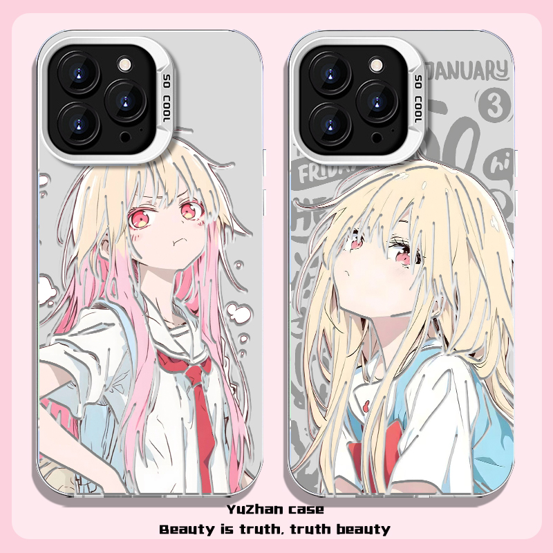 稚名真白动漫少女彩银壳