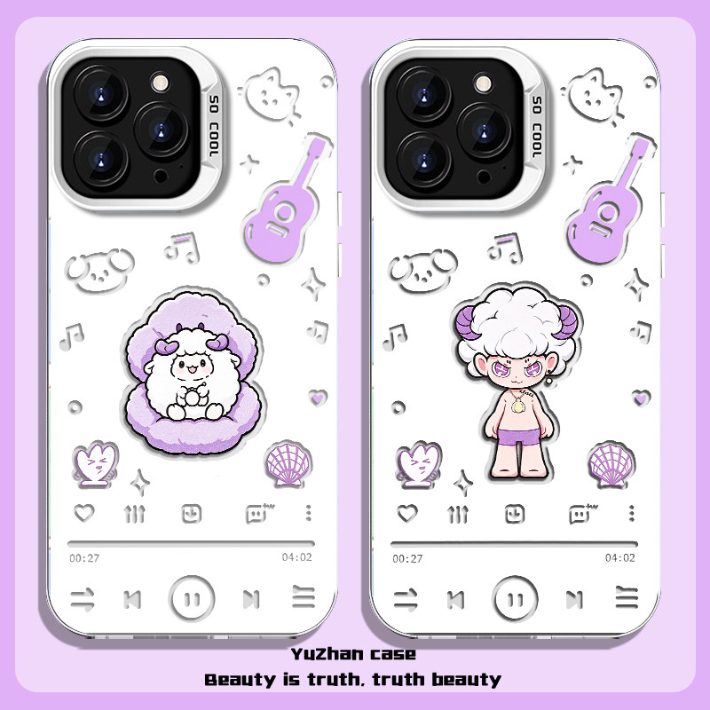 张艺兴适用苹果18ProMax手机壳iPhone17新款16华为pura90小米15小绵羊vivo周边oppo卡通mate80应援14同款可爱