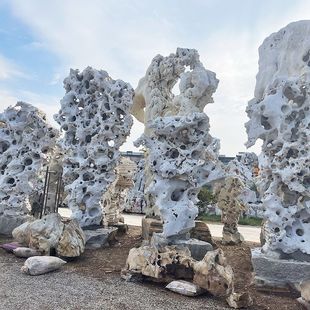 中式庭院别墅太湖石景观石头纯天然原石来宾石园林太湖石规格齐全