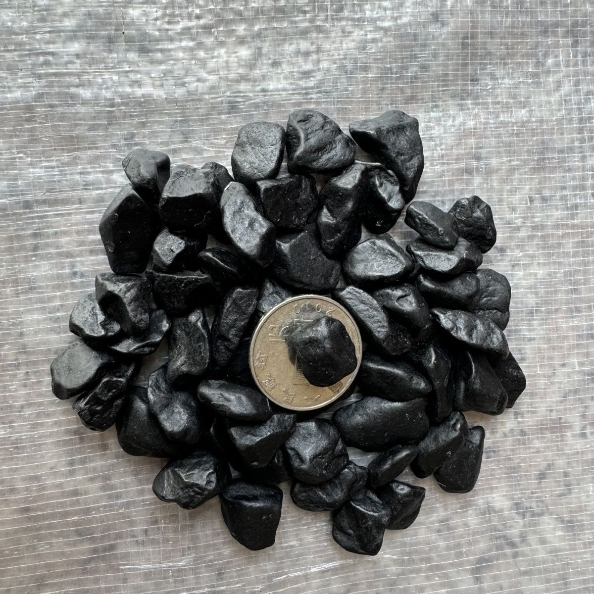 50斤包邮黑色砾石乌钛黑