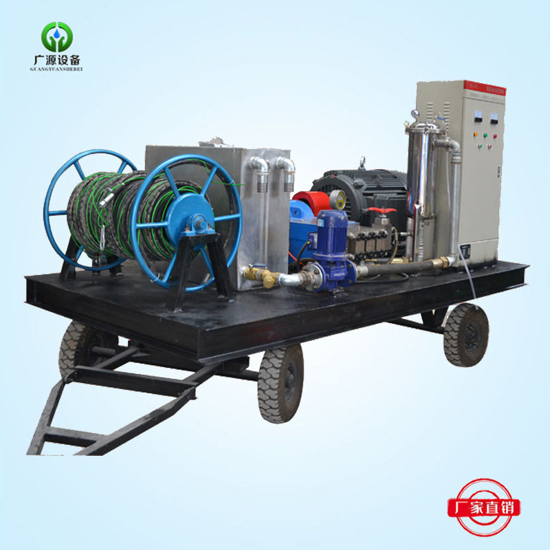 100Mpa高压水射流预热器清洗机工厂管束检修冷水高压清洗机